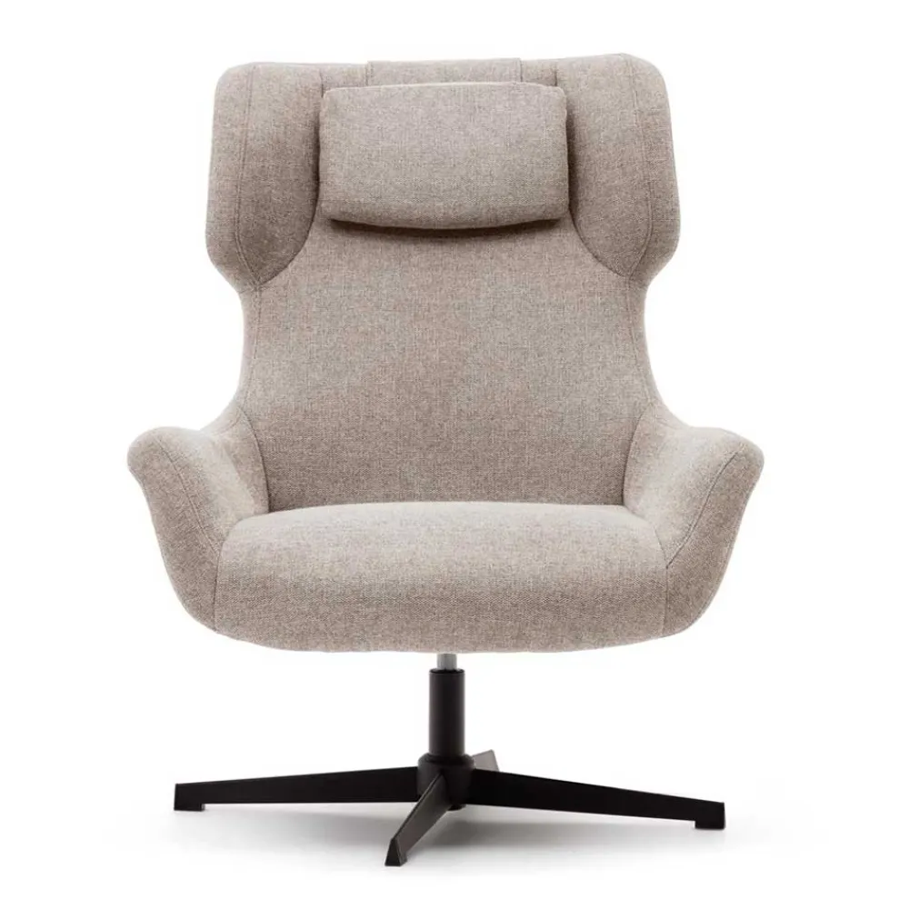 Wohnen Sessel<Chenille Loungesessel drehbar - Marocana
