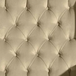 Wohnen Sessel<Chesterfield Ohrenbackensessel in Beige - Mavilia