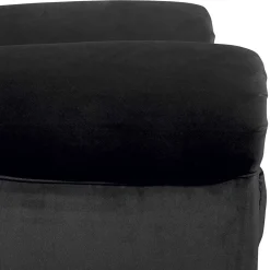 Wohnen Sessel<Chesterfield Ohrenbackensessel in Schwarz - Narissa