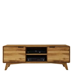 Wohnen Tv & Hifi-Möbel<134cm breiter TV Unterschrank aus Holz - Eavy I