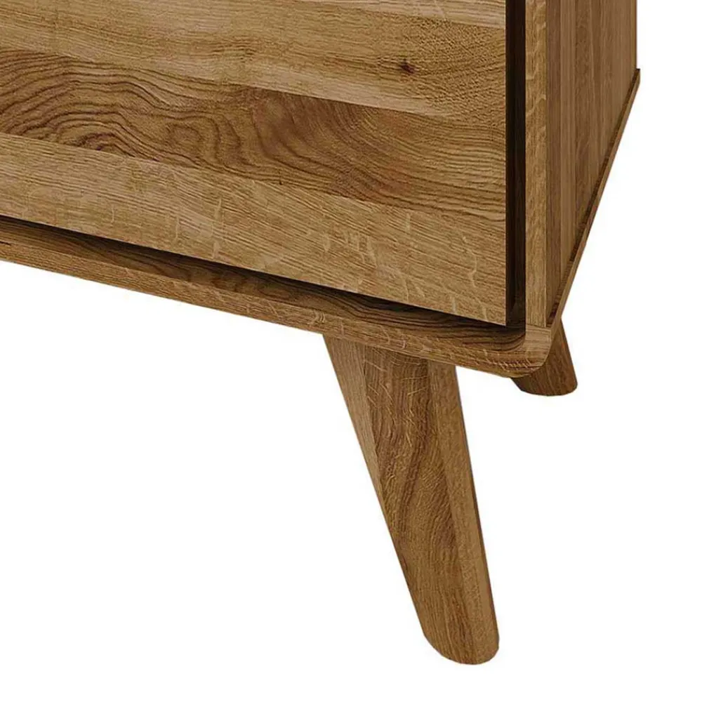 Wohnen Tv & Hifi-Möbel<134cm breiter TV Unterschrank aus Holz - Eavy I