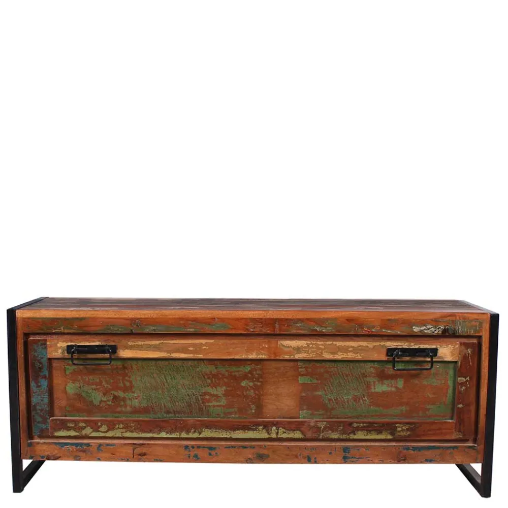 Wohnen Kommoden<50cm hoher Schuhschrank im Shabby Chic - Ensley