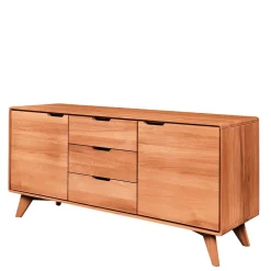Wohnen Lowboards<63cm hohes Sideboard mit 134cm Länge - Junola