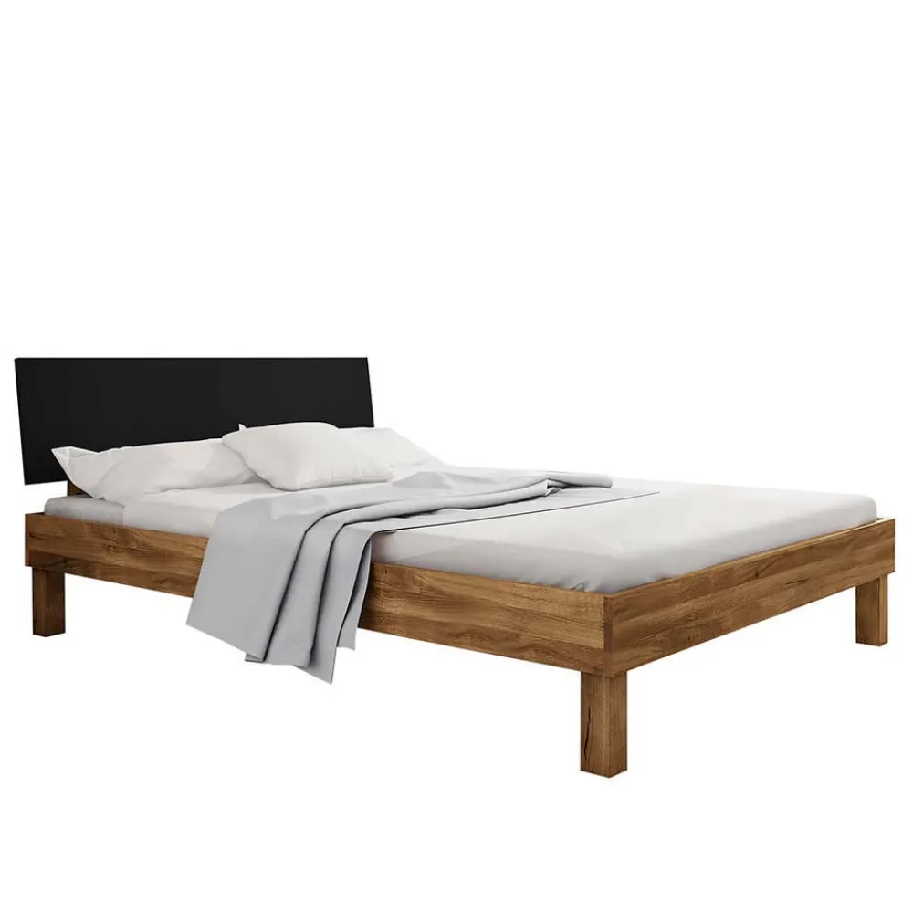 Wohnen Betten<210cm Holzbett & Nachttische - Olbysca (dreiteilig)