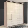 Wohnen Kleiderschränke|Schränke<200cm Kombi-Schlafzimmerschrank 2-türig - Rativian
