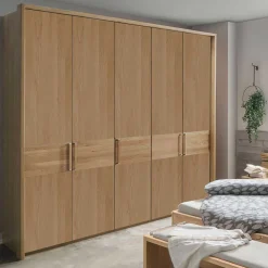 Wohnen Kleiderschränke<250cm Schlafzimmer Kleiderschrank mit 5 Türen - Emdsiva