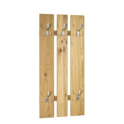 Wohnen Garderoben<45cm schmale Garderobe Ravona mit Eiche Furnier