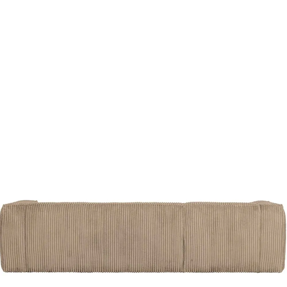 Wohnen Sofas<Cord Ecksofa in Beige ohne Bodenfreiheit - Hermanos