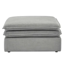 Wohnen Sessel<Cord Polstersessel mit Hocker Set - Tessina (zweiteilig)
