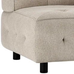 Wohnen Sofas<Couchmodul Ecke in Hellgrau meliert - Curtici