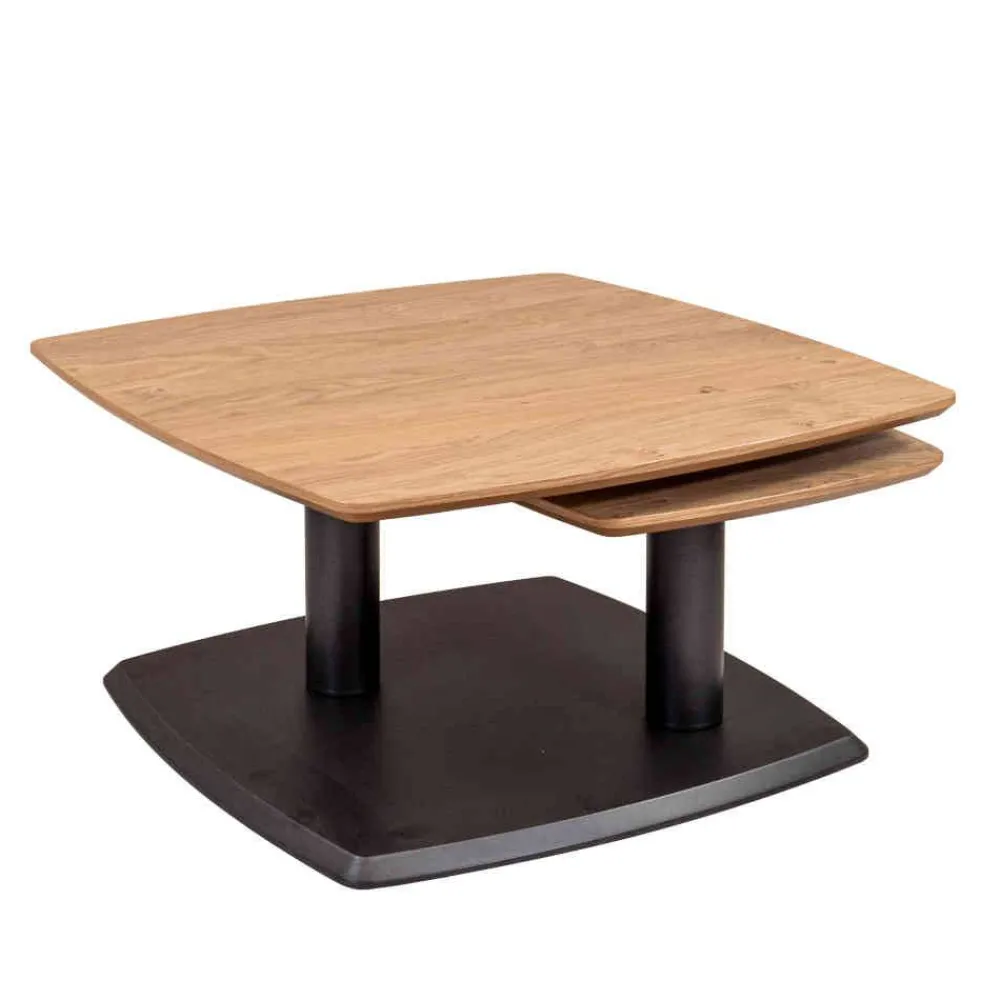 Wohnen Tische<Couchtisch mit zwei Platten verdrehbar - Mesues