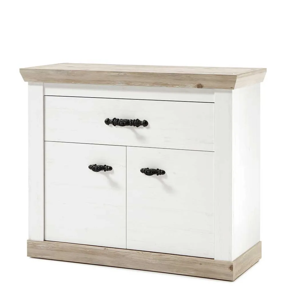 Wohnen Garderoben<Country Flurmöbel Kombi Set - Nedita (fünfteilig)