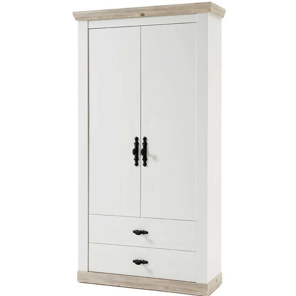 Wohnen Garderoben<Country Flurmöbel Kombi Set - Nedita (fünfteilig)