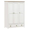 Wohnen Kleiderschränke|Schränke<Country Style Kleiderschrank mit 2 Schubladen - Abelkav