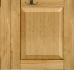 Wohnen Garderoben<Country Style Wandgarderobe Paneel aus Kiefer - Zavieca