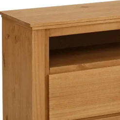Wohnen Tv & Hifi-Möbel|Lowboards<Country TV Board aus Kiefer gebeizt geölt - Tergola