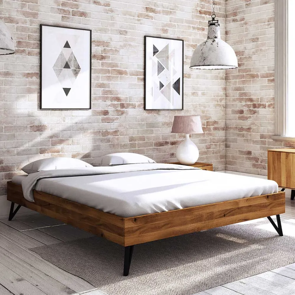 Wohnen Betten<Dachzimmer Holzbett mit 190cm Länge - Mandirov