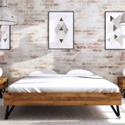 Wohnen Betten<Dachzimmer Holzbett mit 190cm Länge - Mandirov