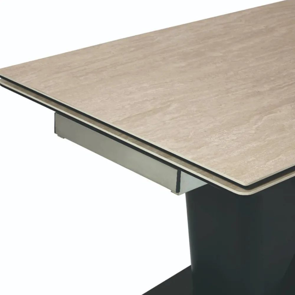 Wohnen Tische<Design Ausziehtisch mit X-Säulengestell - Katell