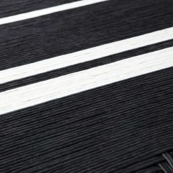 Wohnen Sitzbank<Design Bank in Schwarz mit Weiß - Giuseppa