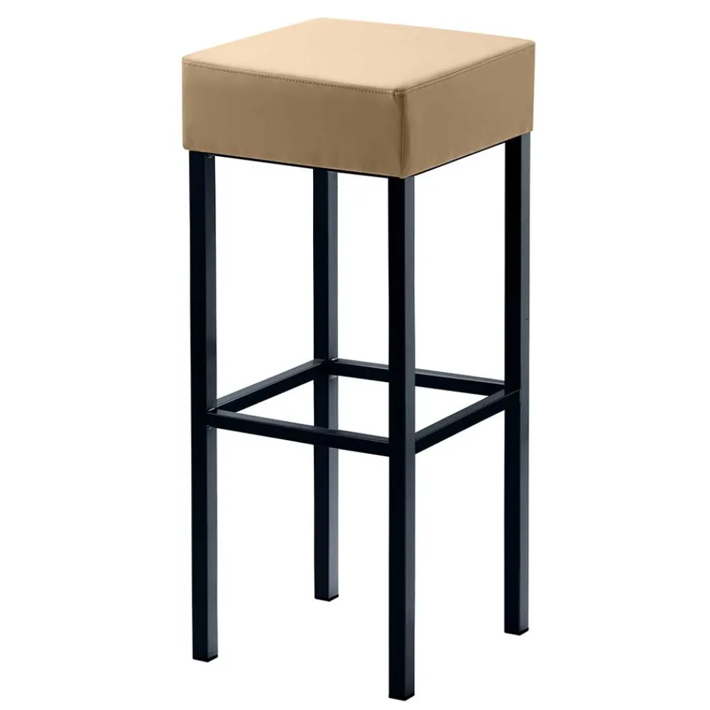 Wohnen Hocker<Design Barhocker in Beige & Schwarz - Tuwedia