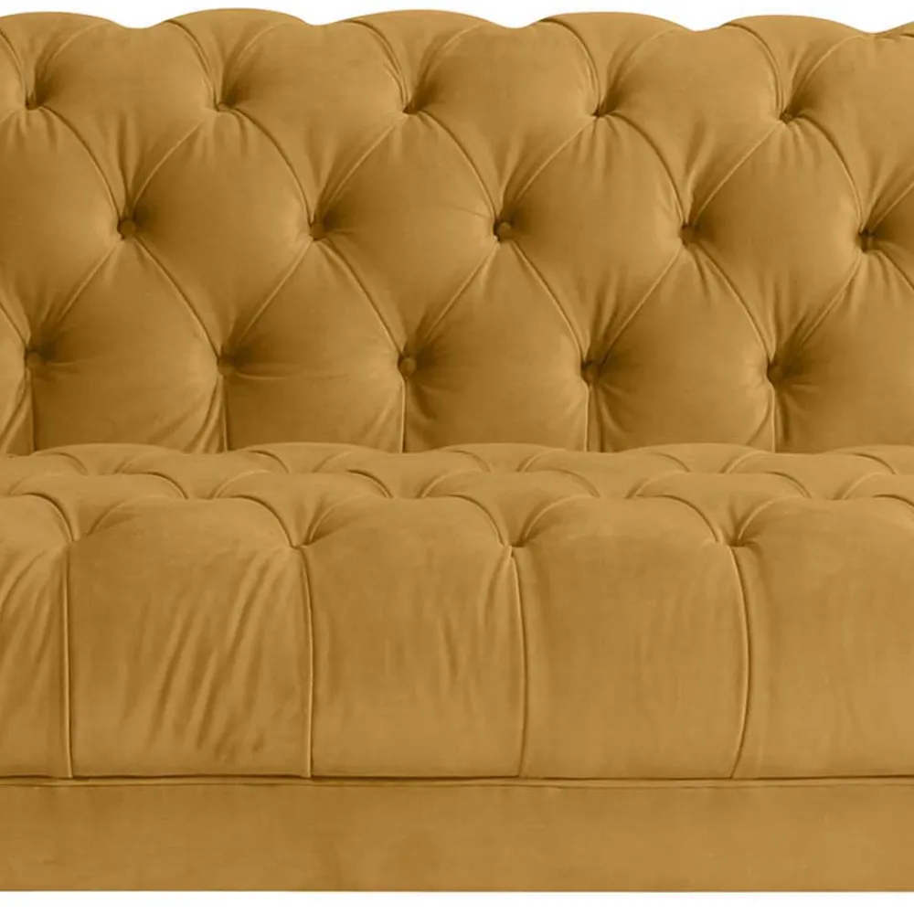 Wohnen Sofas<Design Barocksofa in Gelb Samtvelours - Alisho