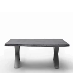 Wohnen Tische<Design Baumkanten-Couchtisch in Grau - Siestago