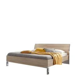 Wohnen Betten<Design Bett Agosta in Eiche Sägerau