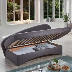 Wohnen Betten|Sofas<Design Bettcouch in Grau - Maelas