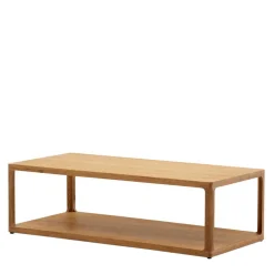 Wohnen Tische<Design Couchtisch in Eiche teilmassiv - Mercana