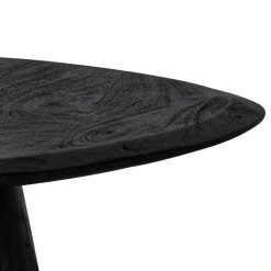 Wohnen Tische<Design Couchtisch in Schwarz Massivholz - Standing