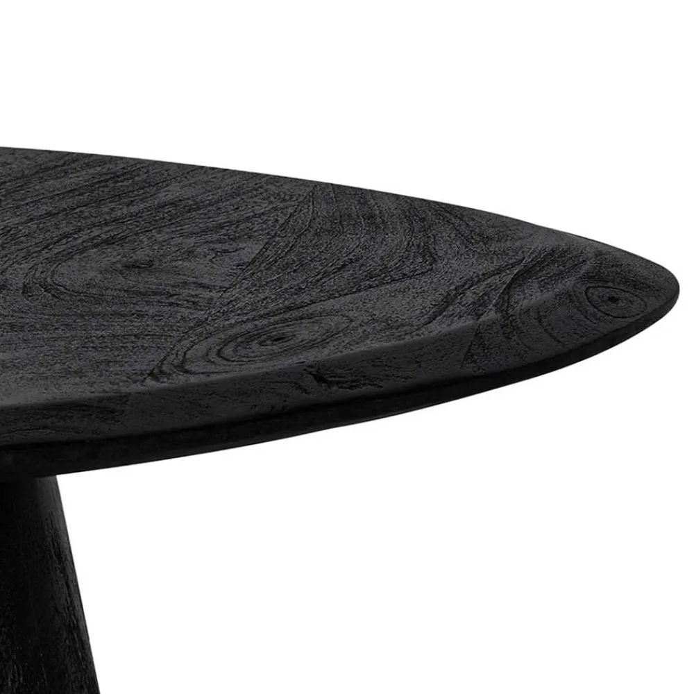 Wohnen Tische<Design Couchtisch in Schwarz Massivholz - Standing