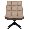 Wohnen Sessel<Design Drehsessel in Beige Stoff - Novo