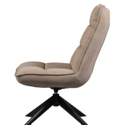Wohnen Sessel<Design Drehsessel in Beige Stoff - Novo