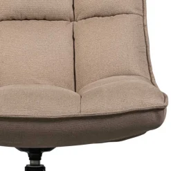 Wohnen Sessel<Design Drehsessel in Beige Stoff - Novo