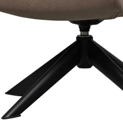 Wohnen Sessel<Design Drehsessel in Beige Stoff - Novo