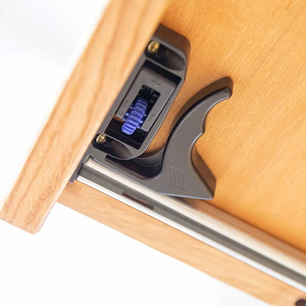 Wohnen Vitrinen<Design Eiche Schrank mit getönten Glastüren - Fabiella