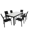 Wohnen Sitzgruppe<Design Essgruppe für den Garten - Marino (siebenteilig)