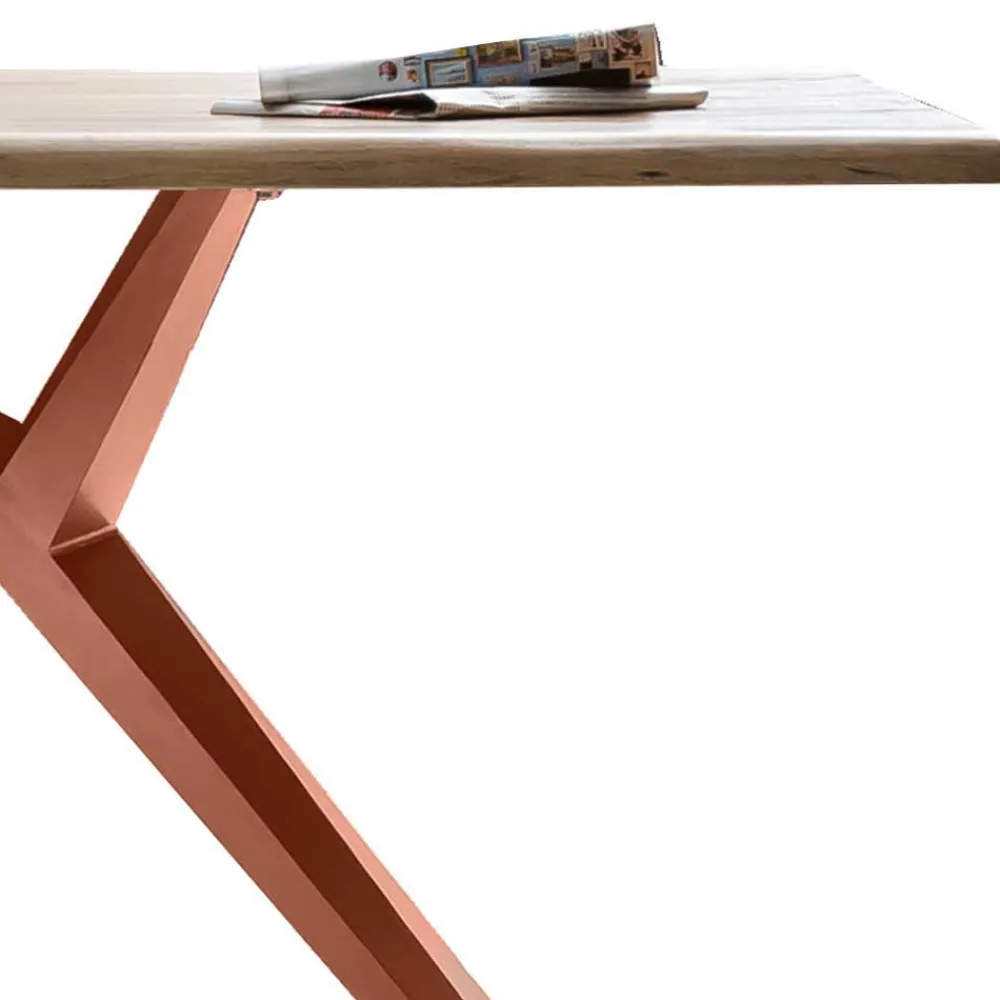 Wohnen Tische<Design Esstisch aus gewachstem Holz Akazie - Prayer
