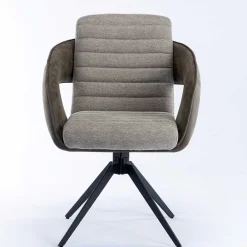 Wohnen Stühle<Design Esszimmer Drehstuhl mit Armlehnen - Bailon (2er Set)