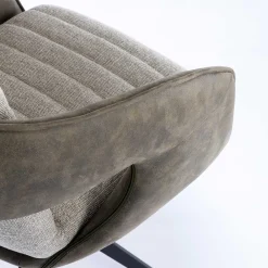 Wohnen Stühle<Design Esszimmer Drehstuhl mit Armlehnen - Bailon (2er Set)