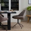 Wohnen Stühle<Design Esszimmerstuhl in Taupe Lining gepolstert