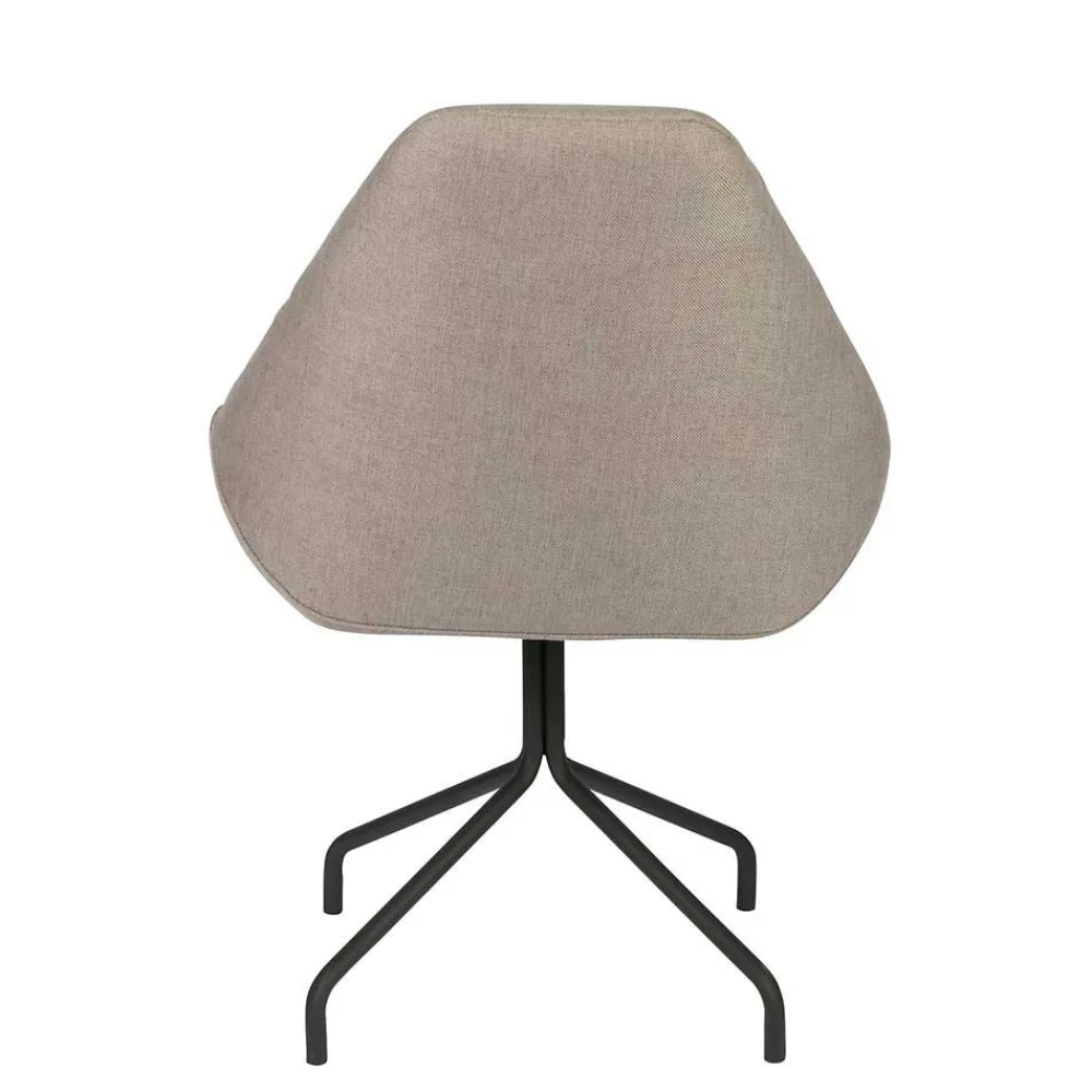Wohnen Stühle<Design Esszimmerstuhl in Taupe Lining gepolstert