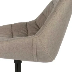 Wohnen Stühle<Design Esszimmerstuhl in Taupe Lining gepolstert