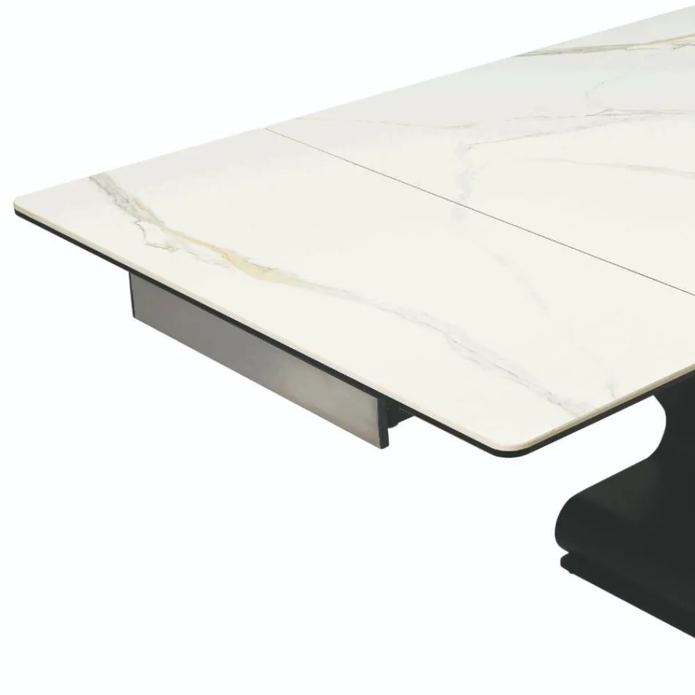 Wohnen Tische<Design Esszimmertisch in Marmoroptik - Yoran