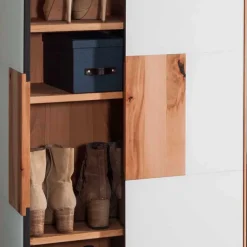 Wohnen Garderoben<Design Flur Möbel Set zweifarbig - Mandrey (vierteilig)