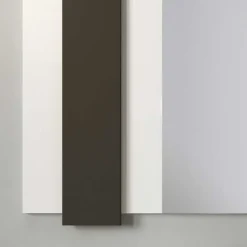 Wohnen Garderoben<Design Flur Set in Weiß & Schwarz - Riguna (zweiteilig)