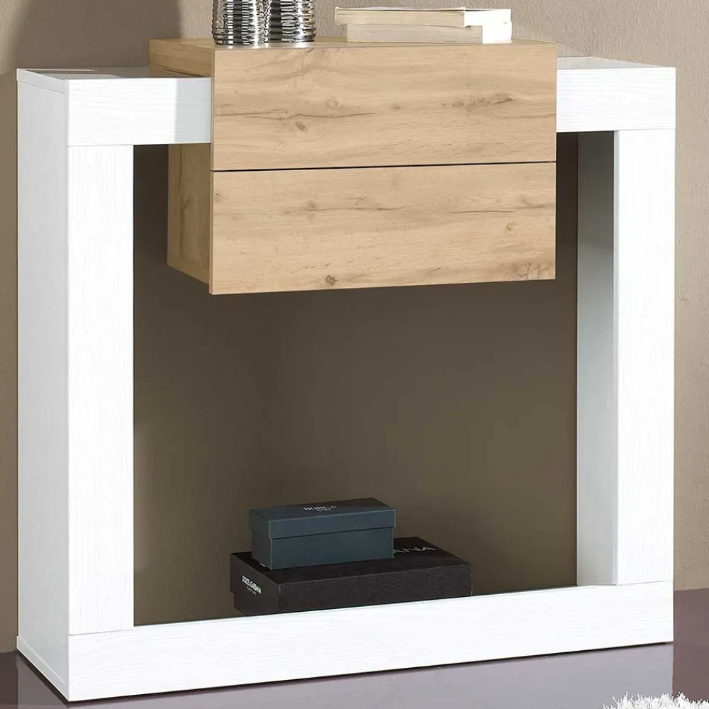 Wohnen Garderoben<Design Flureinrichtung mit Konsole - Masicuri (zweiteilig)