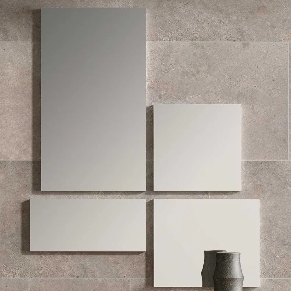 Wohnen Garderoben<Design Flurkommode & Spiegel Set - Gangizo (fünfteilig)