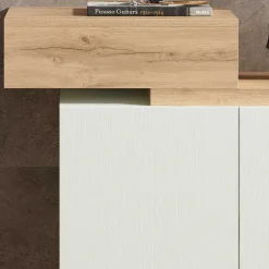 Wohnen Garderoben<Design Flurkommode & Spiegel Set - Gangizo (fünfteilig)